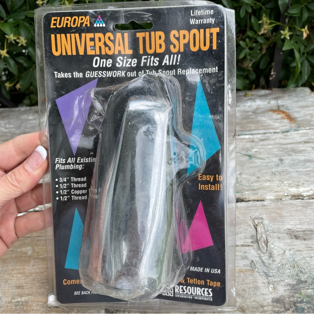 Europa Universal tub spout USA